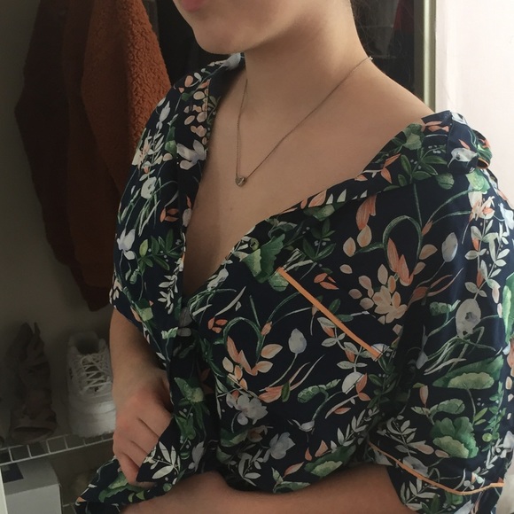 blue tint designer shirt